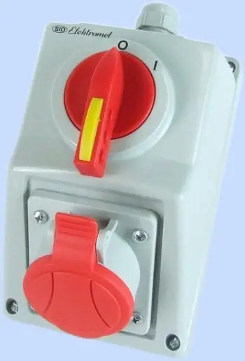 Set instalues Electromet, me shkyçës OI 5P 400V IP54
