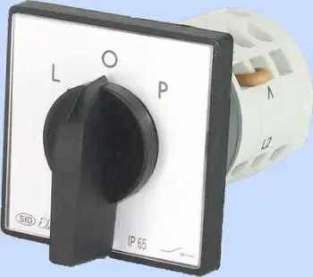 Ndërprerës cam Elektrome, L-0-R, 3P 25 A, IP65, E25-42