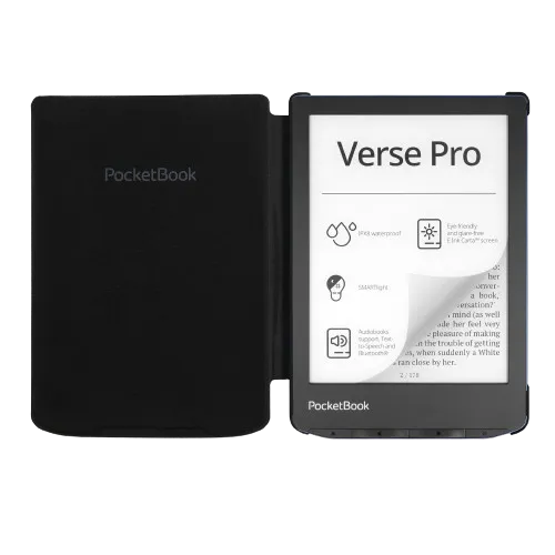 Aksesorë për tablet PocketBook Shell Strap Cover për Verse / Verse Pro / Verse Lite – Zezë - 1