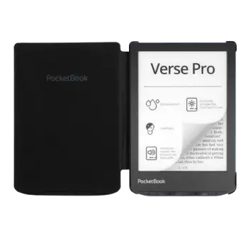 Aksesorë për tablet PocketBook Shell Strap Cover për Verse / Verse Pro / Verse Lite – Zezë