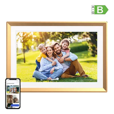 Kornizë digjitale Arzopa D10, 10.1 inç, 32 GB, Gold - 1