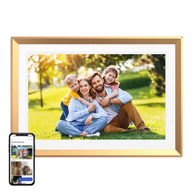 Kornizë digjitale Arzopa D10, 10.1 inç, 32 GB, Gold - 2