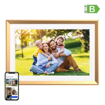 Kornizë digjitale Arzopa D10, 10.1 inç, 32 GB, Gold