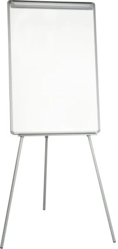 Tabelë e bardhë Bi-Office Tripod, 70x102cm, e bardhë - 1