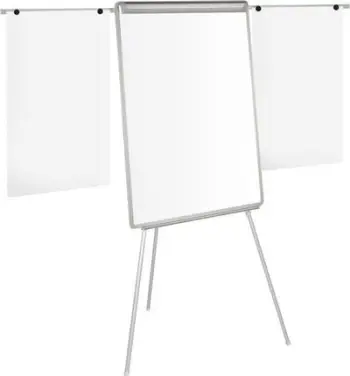 Tabelë Flipchart magnetik Bi-Office me krah të zgjatshëm, 70x100cm