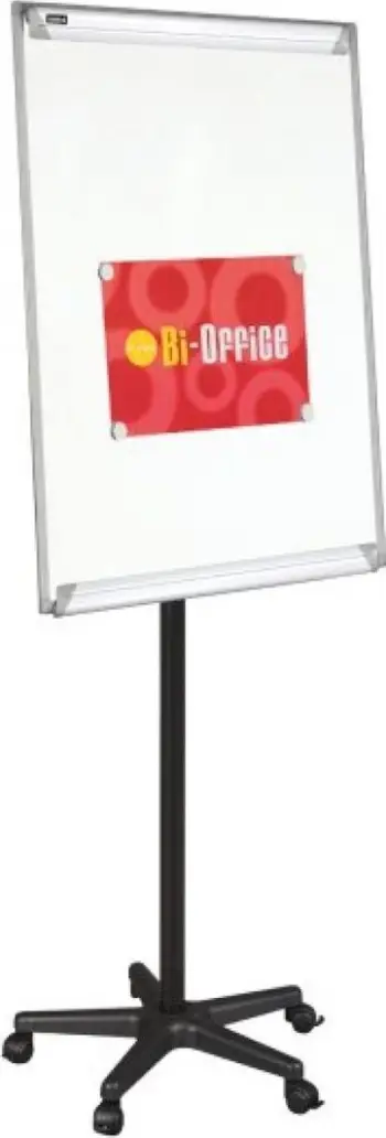 Tabelë flipchart me këmbë Bi-Office, 70 x 102 cm, e bardhë