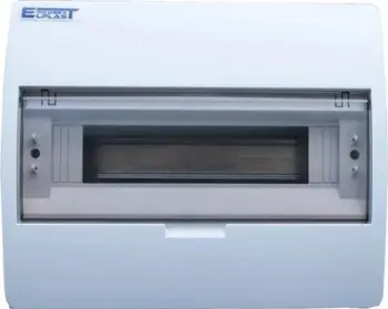 Kuti shpërndarëse modulare Incobex S24, 24 module, IP40, me kapak të tymosur
