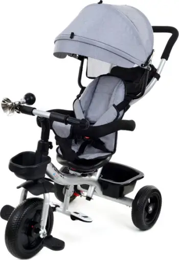 Triçikletë për fëmijë Funfit Kids Twits (2675), e hirtë