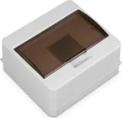 Kuti shpërndarëse Abex S-7/K, 170x150x77.5mm, IP30, e bardhë