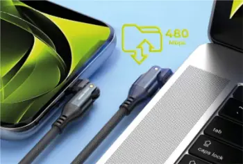 Kabllo karikimi Mobile Origin CB3, USB-C në USB-C, 240W, e zezë
