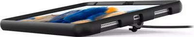 Mbulesë tabletë Compulocks Galaxy Tab A8 10.5", kickstand, metal dhe gomë, e zezë - 5