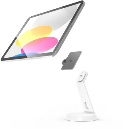 Mbajtëse universale për tablet Compulocks GlideTab, deri 11", alumini, kundër vjedhjes, argjendtë - 2