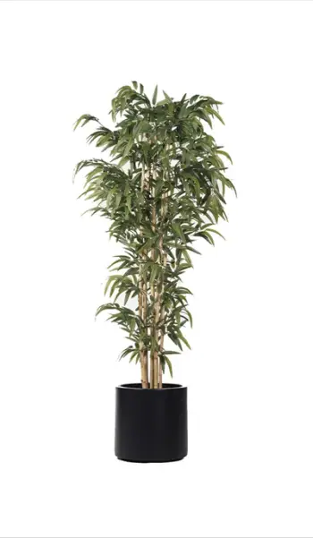Lule artificiale Verde Decor Bamboo Tree Full, 180 cm
