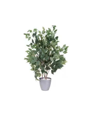 Lule artificiale Verde Decor Green Ficus Plant, 80cm