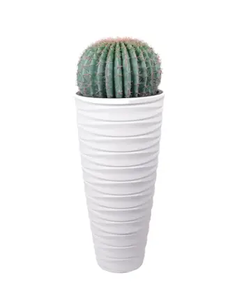 Lule artificiale Verde Decor Echino Cactus, 50 cm