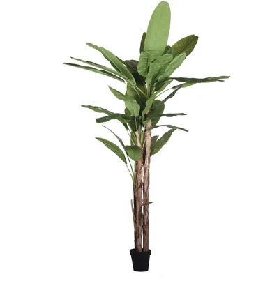 Lule artificiale Verde Decor Banana Plant, 280 cm - 1