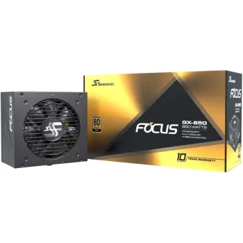 Furnizues energjie Sea Sonic Focus-GX-850, ATX 3.1, 80+ Gold