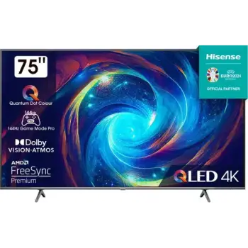 Televizor Hisense 75'' 75E7KQ PRO QLED 4K UHD Smart TV