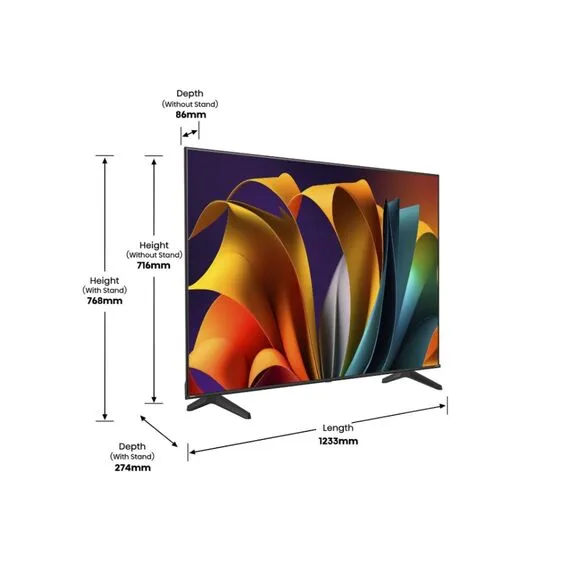 Televizor Hisense 55" 55E7KQ PRO QLED UHD Smart TV - 8