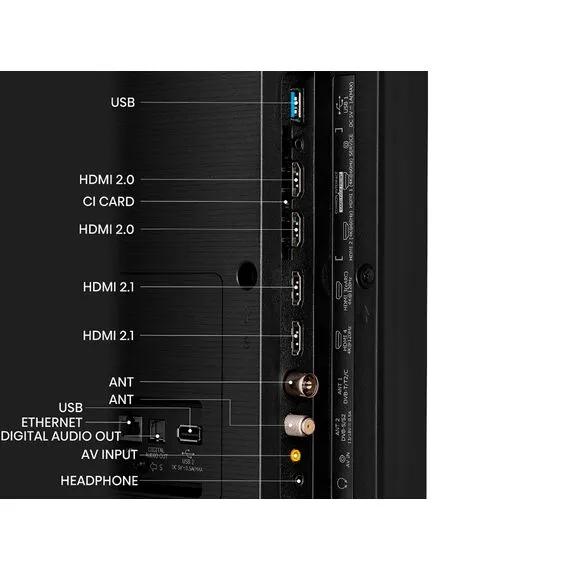 Televizor Hisense 100" 100U7KQ Mini-LED Smart TV - 7