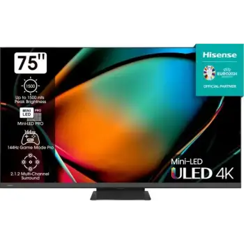 Televizor Hisense 75"75U8KQ Mini-LED 4K UHD Smart TV