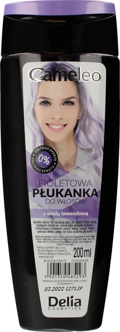 Ngjyrë për flokë Delia, 200ml, vjollcë - 1
