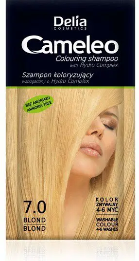 Shampo për flokë të ngjyrosur Delia Cameleo, 7.0 Blonde