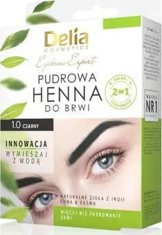 Pluhur këna për vetullat Delia 0.1, e zezë
