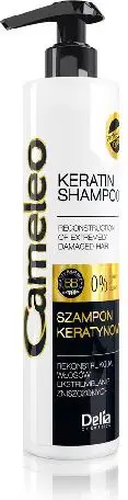 Shampo me keratinë për flokë të dëmtuar Delia Cameleo, 250ml