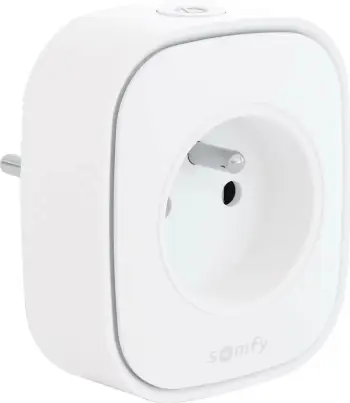 Prizë smart Somfy ZigBee, tip E, e bardhë