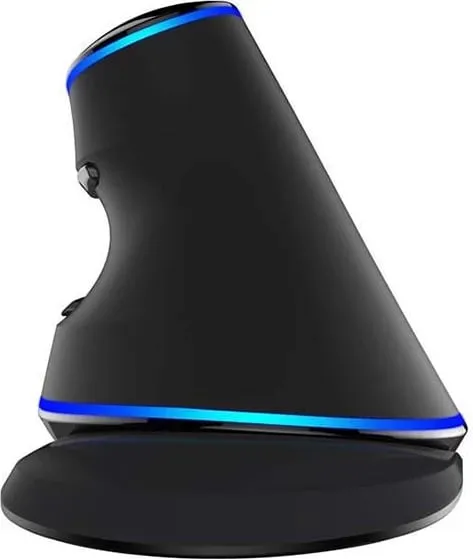 Maus vertikal Delux M618PU (A825), me kabllo, 7200 DPI, i zi - 3
