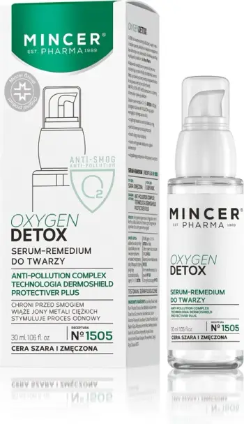 Serum-ilaç për fytyrën Mincer Pharma Oxygen Detox Nr. 1505, 30ml