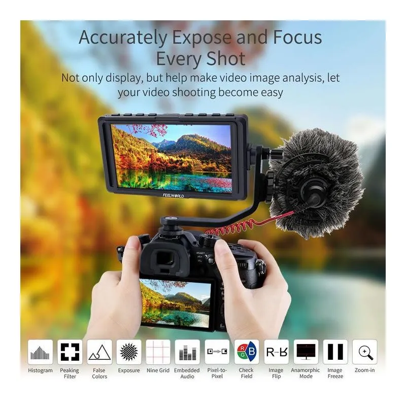 Feelworld F5 Monitor - 8
