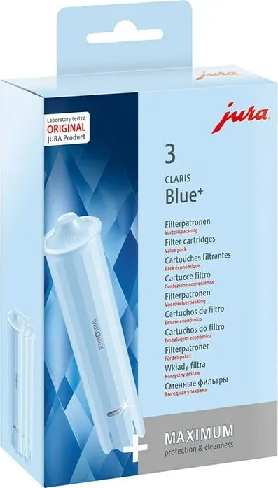 Filtri ujit Jura CLARIS Blue+, 3 copë - 1