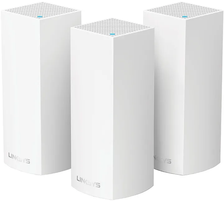 Sistem i mençur i Wi-Fi Linksys Velop, 3-Band, 3 copë - 1