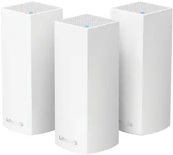 Sistem i mençur i Wi-Fi Linksys Velop, 3-Band, 3 copë