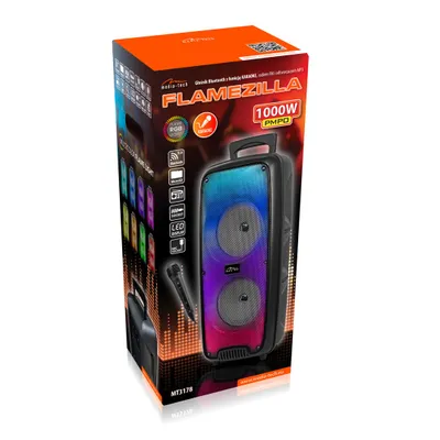 Altoparlant Bluetooth KARAOKE FLAMEZILLA MT3178 - 5