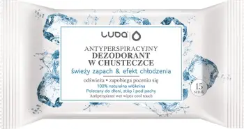 Shami antiperspirante Luba Fresh Scent & Cooling Effect 15 copë