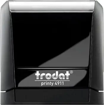Stempel Trodat Printy 4911, 38x14mm, jastëk i zi