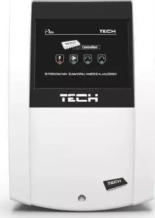 Modul miksimi Tech i-1m, për valvul me 1 aktivizues, modul zgjerimi për kontrollues kryesor, i bardhë