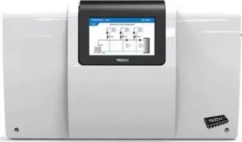 Kontroller ngrohjeje Tech i-3PLUS, 3 valvula përzierëse, ekran 4.3", i bardhë