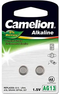 Bateri Camelion LR44, 2 copë