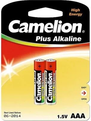 Bateri Camelion Plus AAA / R03, 1.5V, 2 copë - 1