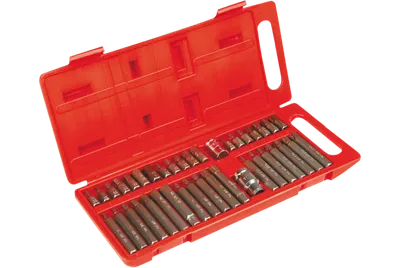 Set majash për kaçavida Top Tools Spline Torx Hex, 40 copë - 1