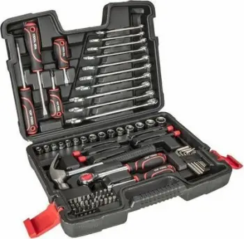 Set i mjeteve të punës Top Tools, 73 pjesë