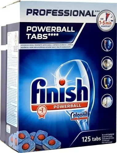 Tableta për enëlarëse Finish 125 copë - 1