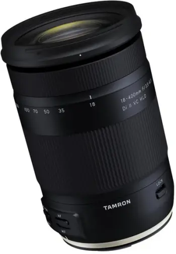 Lente Tamron AF 18-400mm F / 3.5-6.3 Di II VC HLD për Nikon
