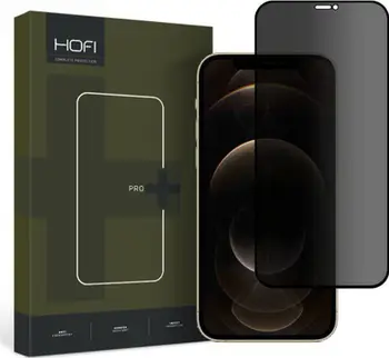 Xham mbrojtës Hofi Anti Spy Glass Pro+, për iPhone 12 12 Pro, 9H, transparent
