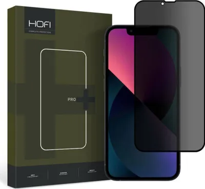 Xham mbrojtës Hofi Anti Spy Glass Pro+, për iPhone 13 mini, privacy, transparent - 1