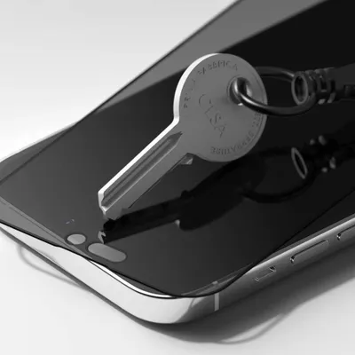 Xham mbrojtës Hofi Anti Spy Glass Pro+, për iPhone 13 mini, privacy, transparent - 2